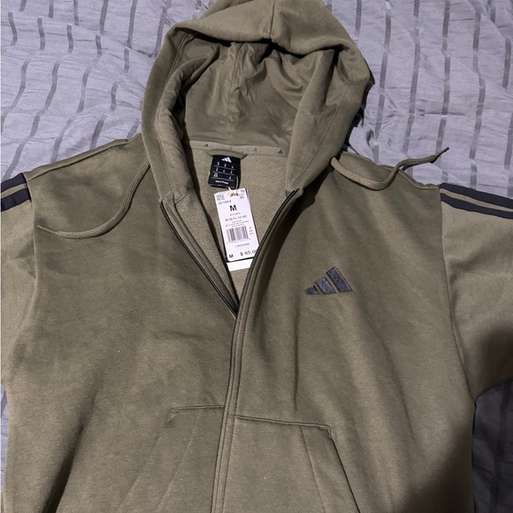 Adidas Men's Olive Green tracksuit